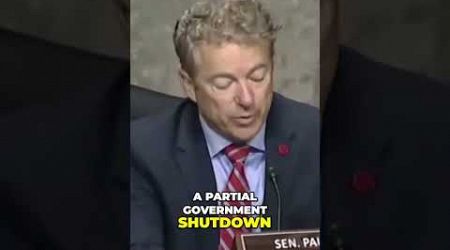 Senator Rand Paul: Stopping One Trillion Dollar Spending Package and Government Shutdown