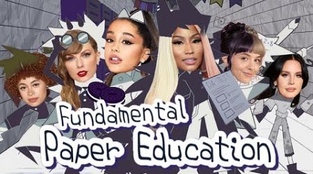 Celebrities in Fundamental Paper Education