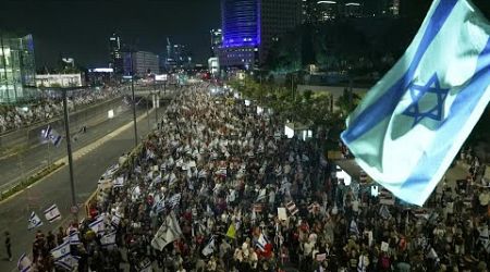 Thousands of Israelis attend anti-government rally in Tel Aviv | AFP