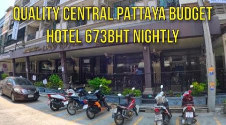 HIGH QUALITY CENTRAL PATTAYA BUDGET HOTEL 673BHT NIGHTLY Land Royal Residence Details In Description