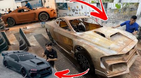 Build a Ford Mustang GT 500 Sports Car From an Old $300 Toyota