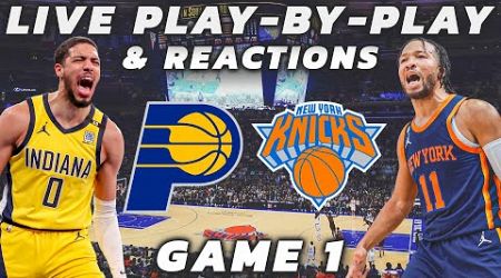 Indiana Pacers vs New York Knicks | Live Play-By-Play &amp; Reactions