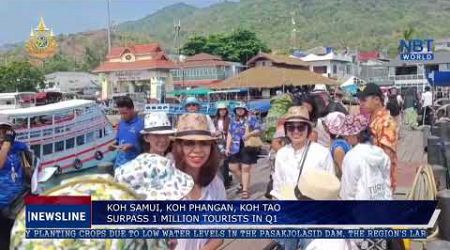 Koh Samui, Koh Phangan, Koh Tao Surpass 1 Million Tourists in Q1