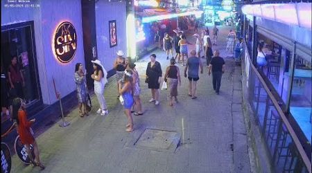 Livecam4k | Green Mango Street NightLife | Koh Samui Thailand 