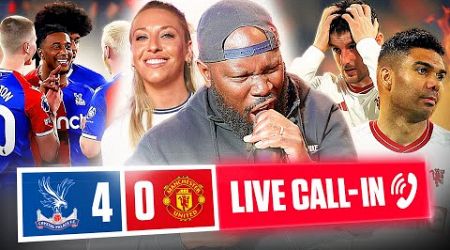 Man United EMBARRASSED! | Crystal Palace 4-0 Man Utd | Call In Show @kgthacomedian &amp; Abbi Summers