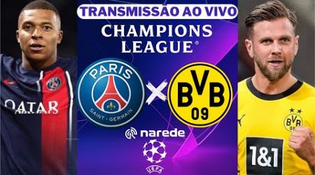 PSG x Borussia Dortmund ao vivo | Futebol ao vivo agora | Champions League 2023/24