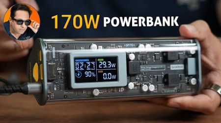 This power bank can charge your Laptop (170W max Output) - Shargeek 170 Power Bank