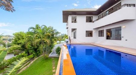 Samui for rent Spacious 4 bedroom sea view villa in Choeng Mon