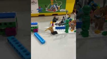 Shooting Robotic Lego Cannon #lego #forkids #cannonshot #robotics #samui #education #spike #длядетей