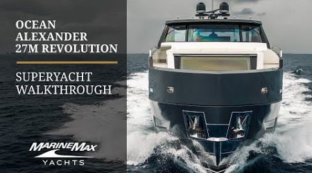Ocean Alexander 27M Revolution Yacht | Full Walkthrough Tour