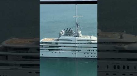 $500 Million USD Opera - IMPRESSIVE ENTRANCE IN DUBAI #dubai #megayacht #yacht #yachtcharter