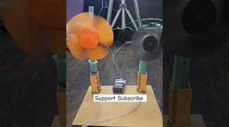 #experiment #science #engineering #physics #technology #fan #dcmotor #tech #youtubeshorts #motor