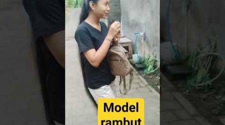 Model #model #viral #shortsvideo #bali #funny #entertainment #baliindonesia #rambut #cantik #orange