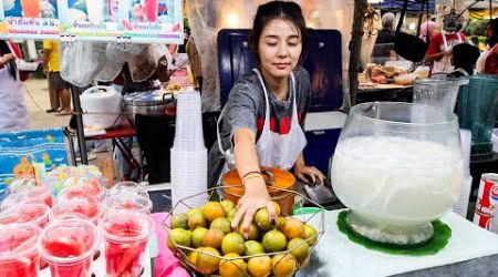 Only $1! The best fruit shake in Bangkok - Thai Street Food