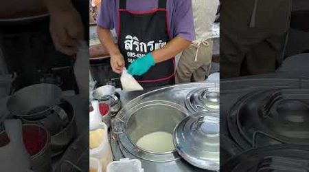 #น้ำเต้าหู้ Soy Milk #ตลาดสดมิตรภาพปากช่อง #streetfood #thailand #foodlover #jarnzab #จารย์แซ่บ