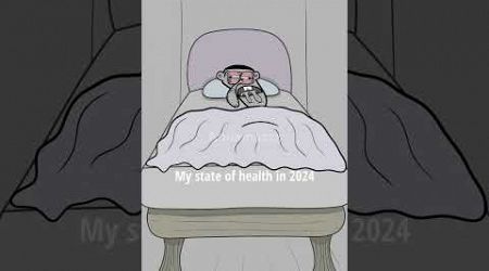 My state of health in 2024 (funny meme Animation)