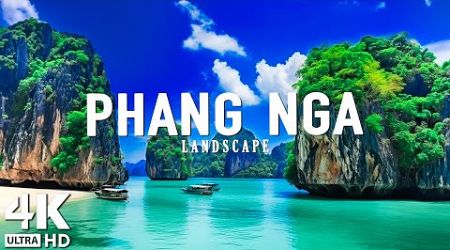PHANG NGA 4K Video Ultra HD - Relaxing Music With Beautiful Natural Landscape - 4K Video UHD