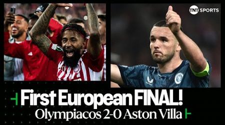Olympiacos are European FINALISTS for the first time! 