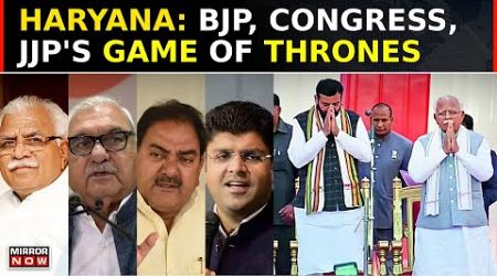 Poll Storm Hits Haryana; BJP, CM Nayab&#39;s Govt In Trouble, JJP, Congress Write To Haryana GUV | News