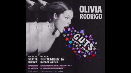 OLIVIA RODRIGO - GUTS WORLD TOUR IN BANGKOK #oliviarodrigo #cutsworldtour #findmeevent #Bangkok