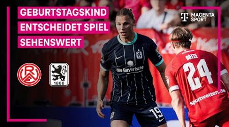 Rot-Weiss Essen - TSV 1860 München, Highlights mit Live-Kommentar | 3. Liga | MAGENTA SPORT