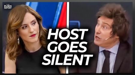 Host Goes Silent When Javier Milei Says What No Politician Will Admit