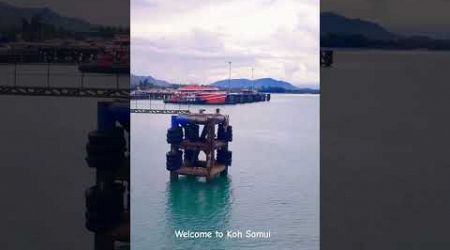 Donsak to Koh Samui Ferry ⛴️ #thailand #kohsamui #bangkok #chiangmai
