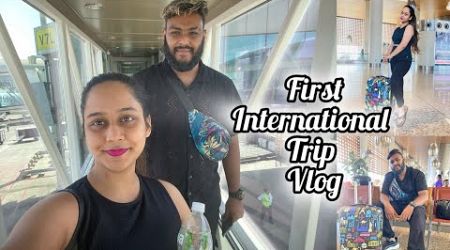 New Konkani Video | First International Trip Vlog | by Sanford and Aleka