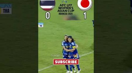 Thailand vs Japan (Group B Match 1 of 3) #u17wac #thailand #japan