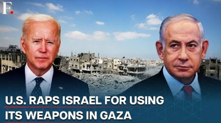 US Says Israel Violated International Laws by Using Its Weapons in Gaza