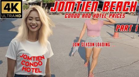 Jomtien Condo and Hotel prices at the beginning of Low Season Part 1 May 2024 Pattaya Thailand