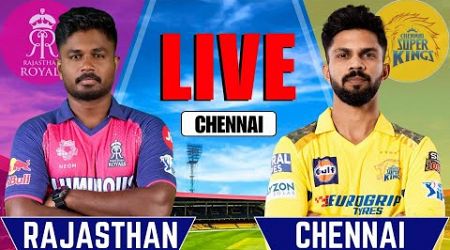 IPL 2024 Live : CSK vs RR Live Match | IPL Live Score &amp; Commentary | Chennai vs Rajasthan Live Match