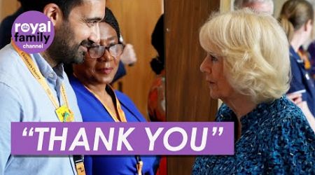 Queen Thanks Staff For ‘Wonderful Job’ on International Nurses Day