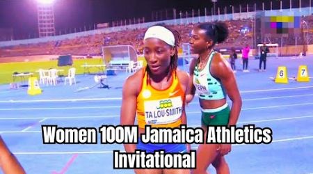 Women 100M - Jamaica International Athletics Invitational