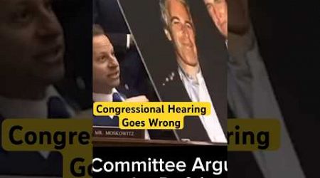 Congressional Hearing backfires