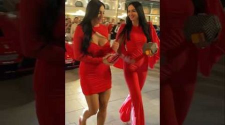 Ferrari Sexy Lady Boss arrival at Casino M.C. #monaco #millionaire #luxurious #lifestyle #richstyle