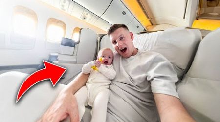 Baby&#39;s First 7 Hour Flight *Business Class*
