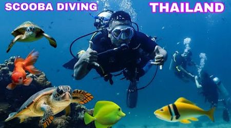 First Time Scooba Diving, Beautiful Experience || Phi Phi Island Thailand 