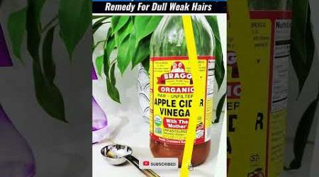 Remedy For Dull Weak Hairs #hairloss #dandruff #health #healthtips #drjavaidkhan #shorts