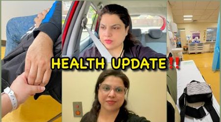 Health Update!! Aaj Hospital gaye detail Checkup &amp; Tests ke liye