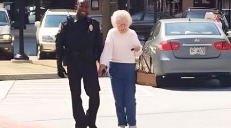 Staff Throws Elderly Woman Out Of Restaurant, Then A Cop Brings Her Back To Take Action!