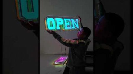 Do you know what is the new and popular signage technology at China #signagedesign #signage #ledneon