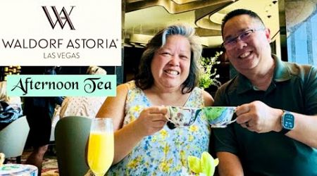 English Afternoon Tea in LAS VEGAS? | Waldorf Astoria
