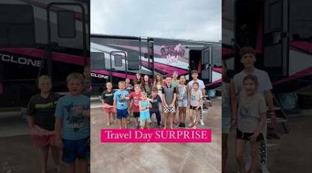 TRAVEL DAY SURPRISE at the RV #vlog