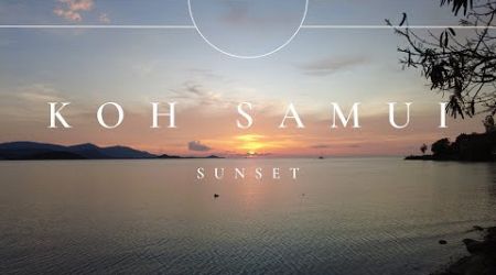 Experiencing the Breathtaking Sunset in Koh Samui, Thailand with a Local Thai Girl 