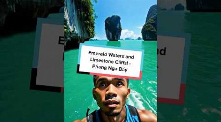 Emerald Waters and Limestone Cliffs! - Phang Nga Bay