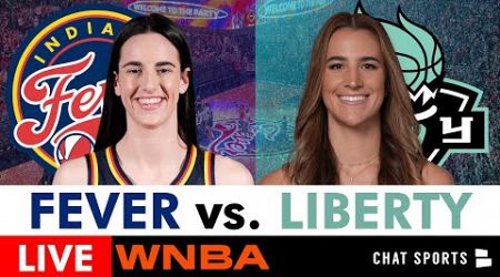 Indiana Fever vs. New York Liberty Live Streaming Play-By-Play | Caitlin Clark vs. Sabrina Ionescu