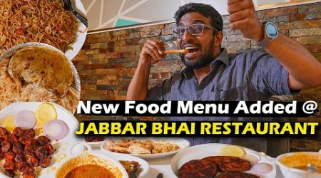 New Food Menu Added in Our Jabbar Bhai Restaurant Dubai....
