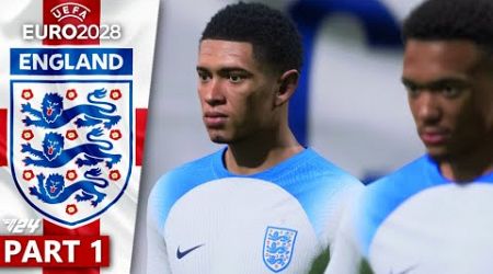 Taking on international football! | FC 24 England EURO 2028 | Part 1