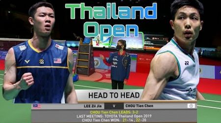 Thailand Open | Lee Zii Jia (MAS) [8] vs Chou Tien Chen (TPE) [2] | Throwback